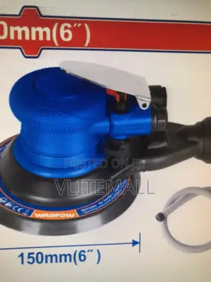 Wadfow 6" Air Sander Without Quick Plug - Wat2505