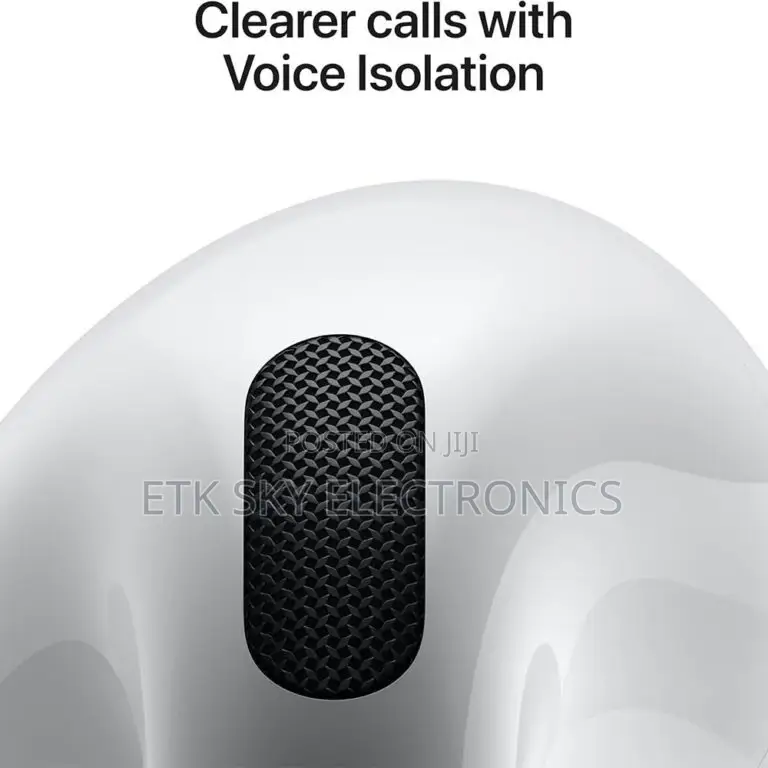 Apple Airpods 4 Wireless, Sweat and Water Resistant