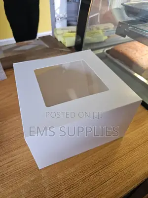 10inch Square Cake Box. (10pcs)