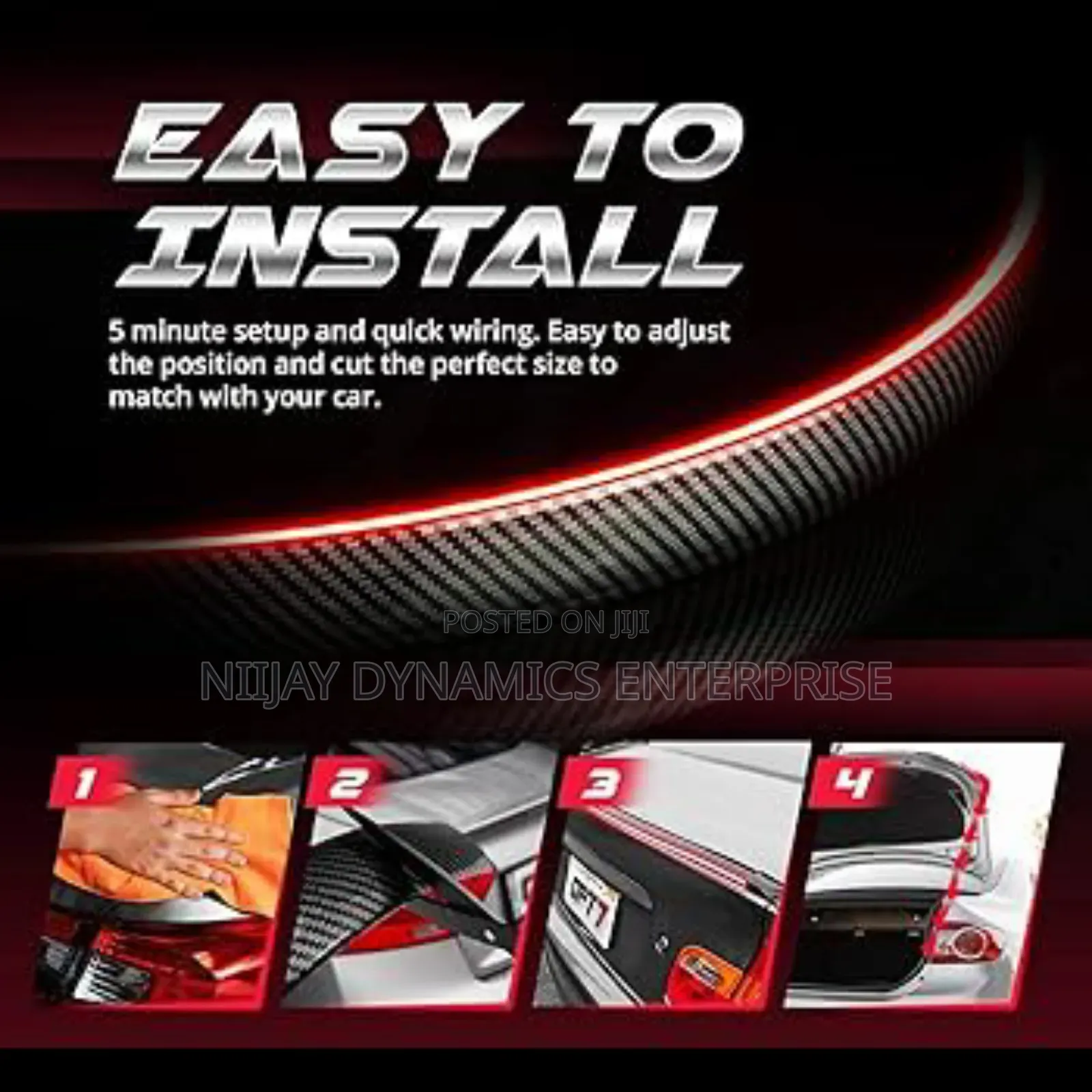 Universal Boot Spoiler Led Light