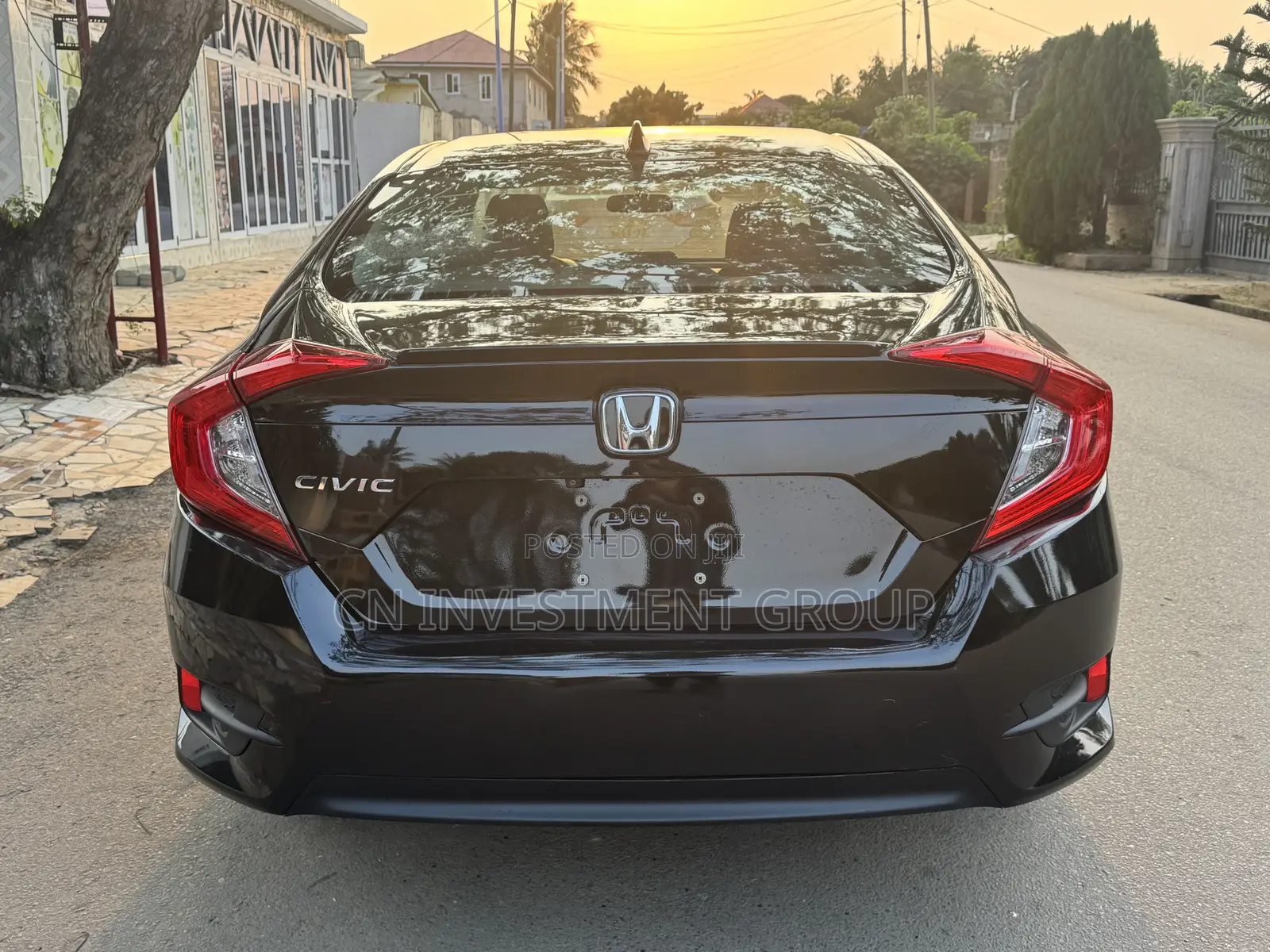 Honda Civic EX 4dr Sedan (1.5L 4cyl) 2016 Black