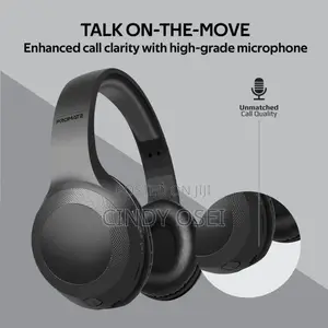 Bluetooth V5.0 Lightweight Over Ear Headset With Microphone