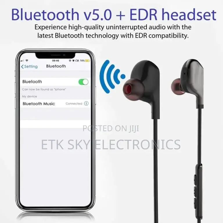 Bluetooth V4.2+Edr Wireless Neckband Earphones