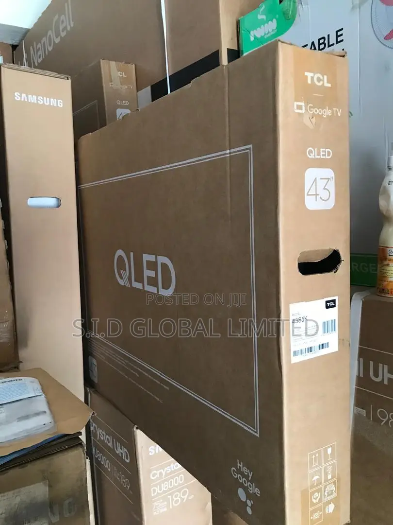 Enjoy Ultra Realistic Sound on TCL 43" Qled Tv