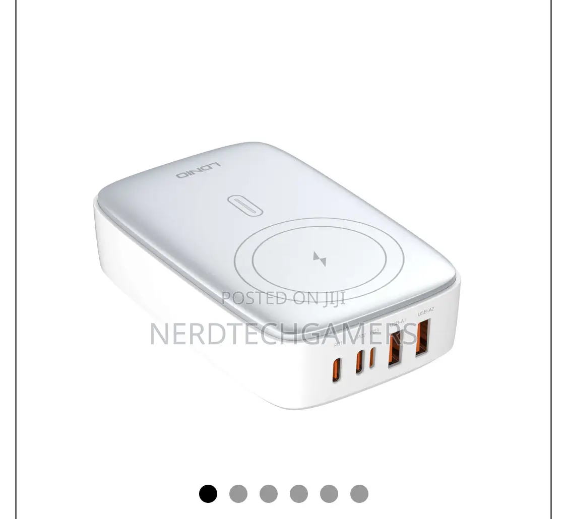 Ldnio Pd 140w Super Fast Charge + Wireless Charger Port Adapter