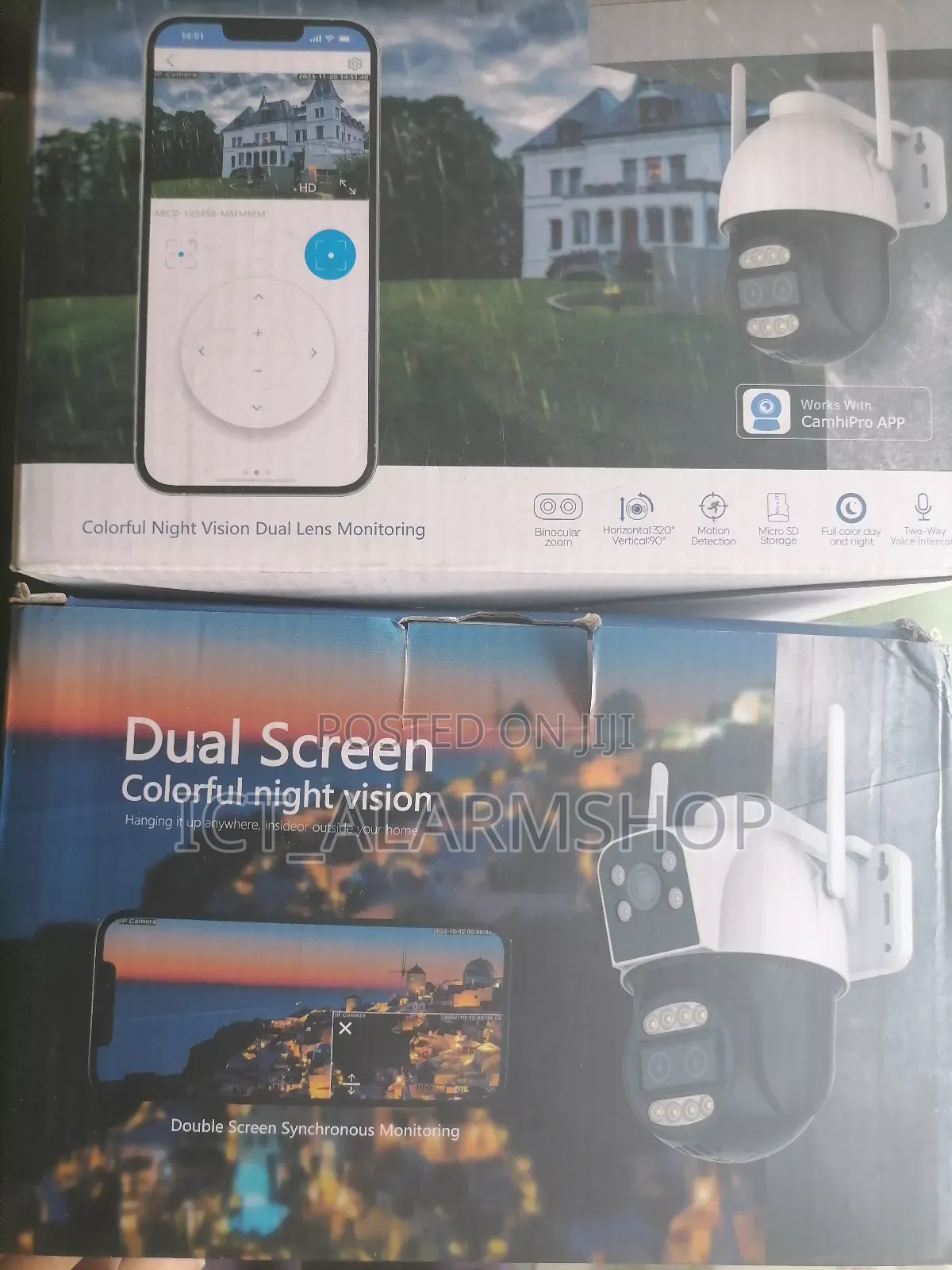 Dual Lens Ptz 4g Sim Cctv