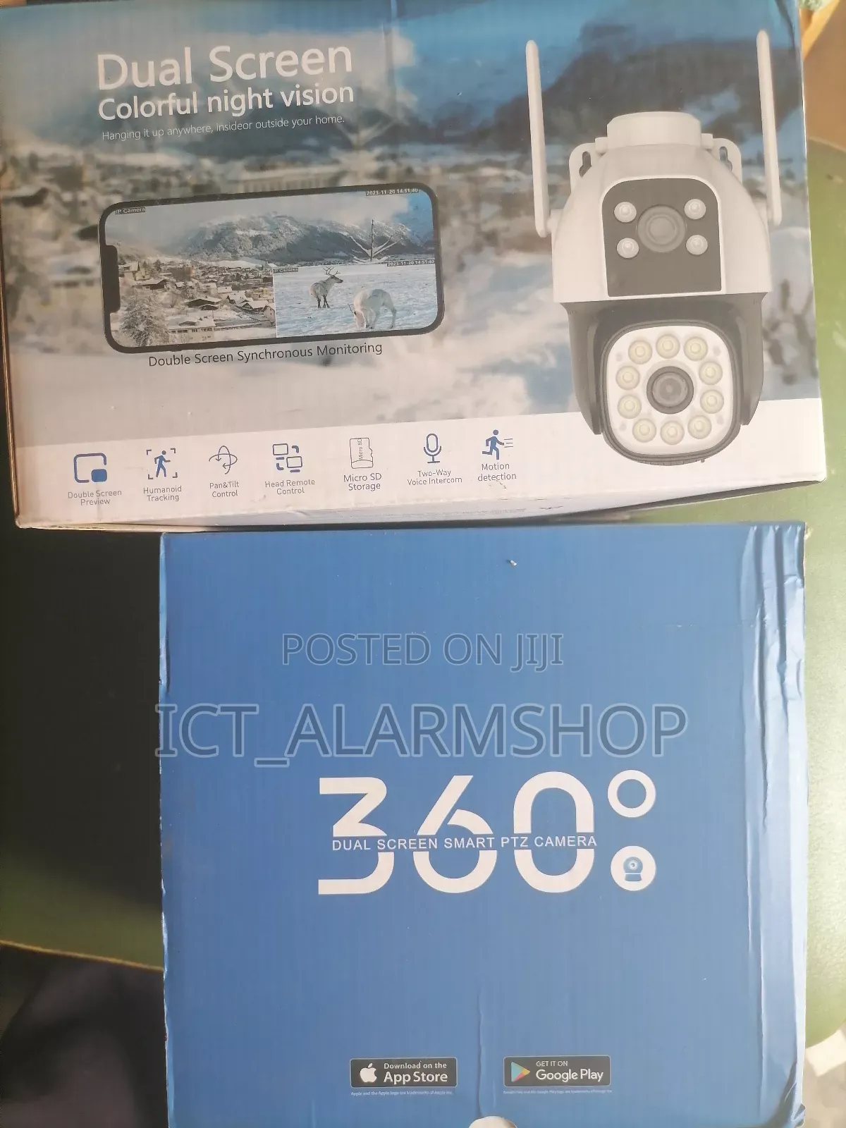 Dual Lens Ptz 4g Sim Cctv