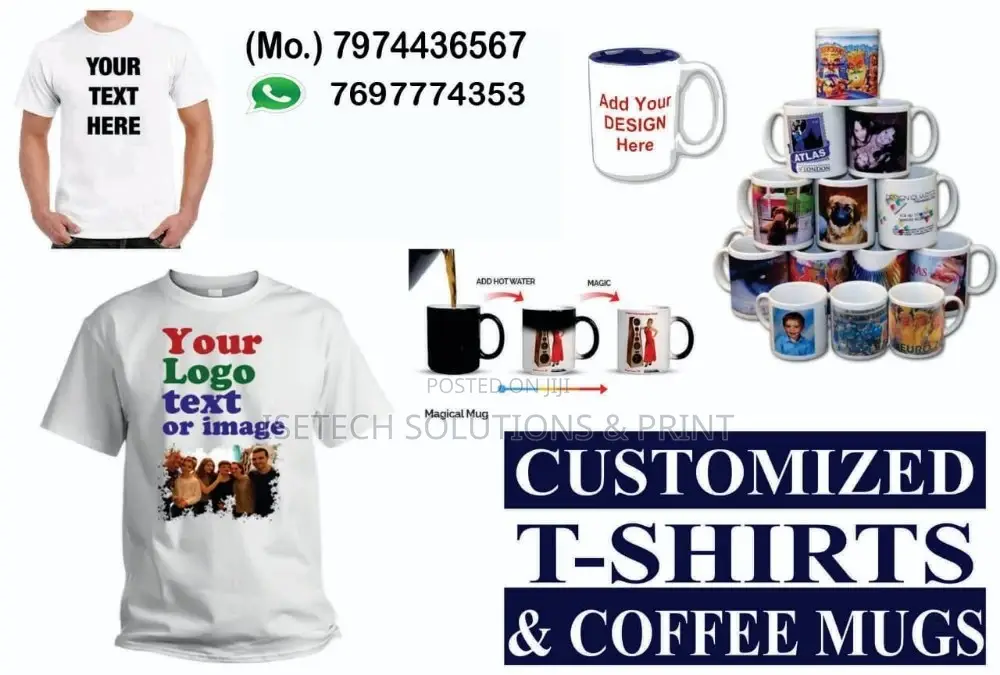 Customise T-Shirts Easily With Us