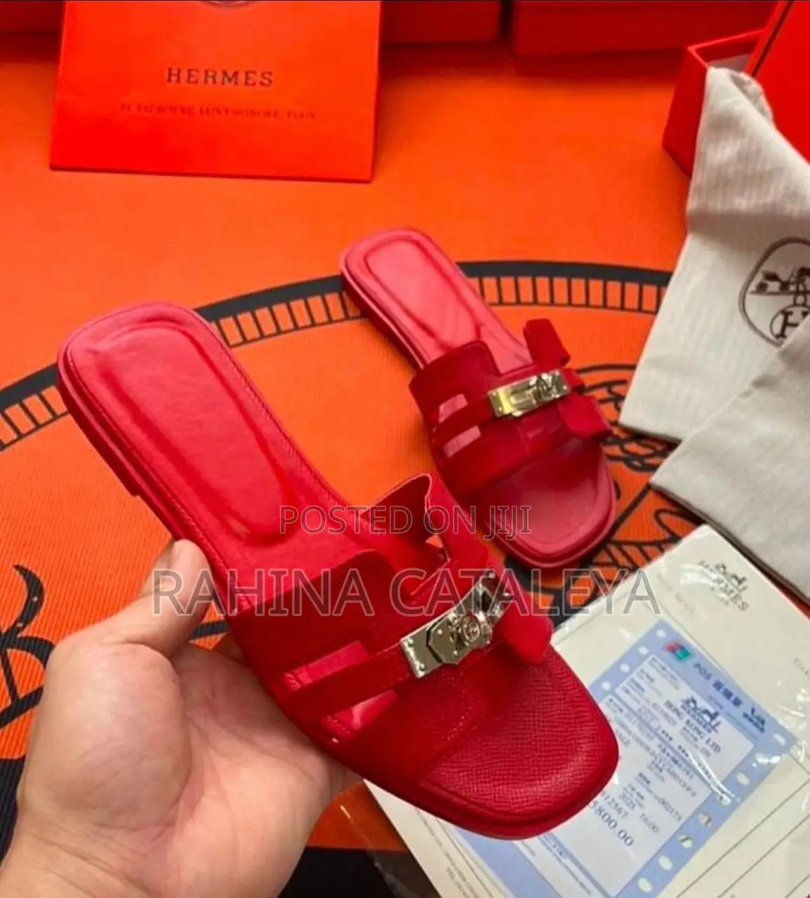 Hermes Slippers