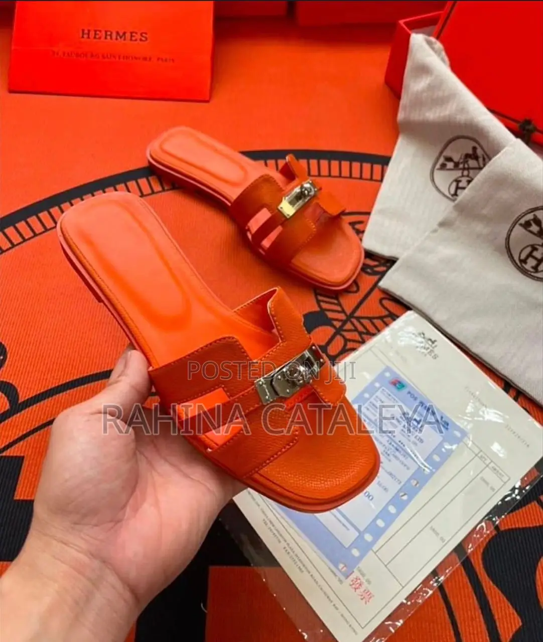 Hermes Slippers