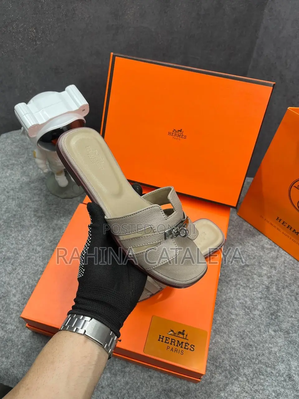 Hermes Slippers