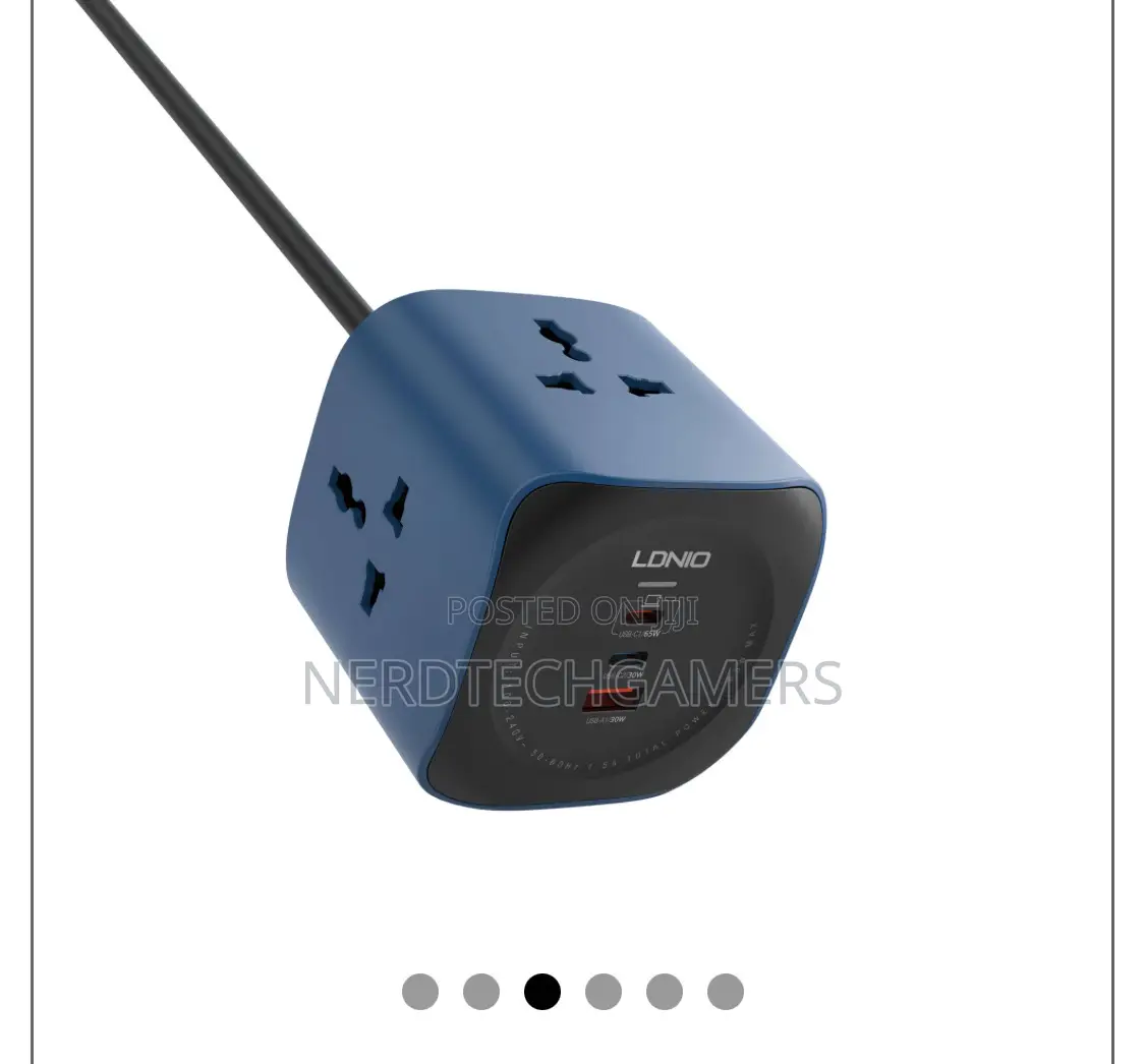 Ldnio Sc3319 Extension Socket Three-hole