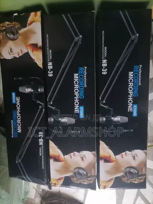 Condenser Microphone Studio Long Arm Clamp Stand
