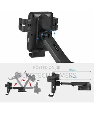Joyroom Triaxial Electric 15w Wireless Charging Car Holder Suit