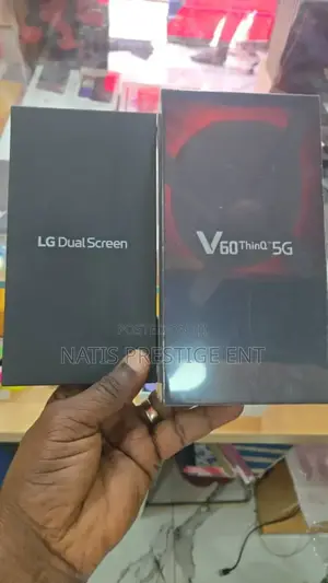 New LG V60 ThinQ 5G 128 GB Black