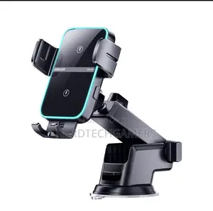 Joyroom 15w Dual-Coil Wireless Car Charger Holder (Dashboard) Black