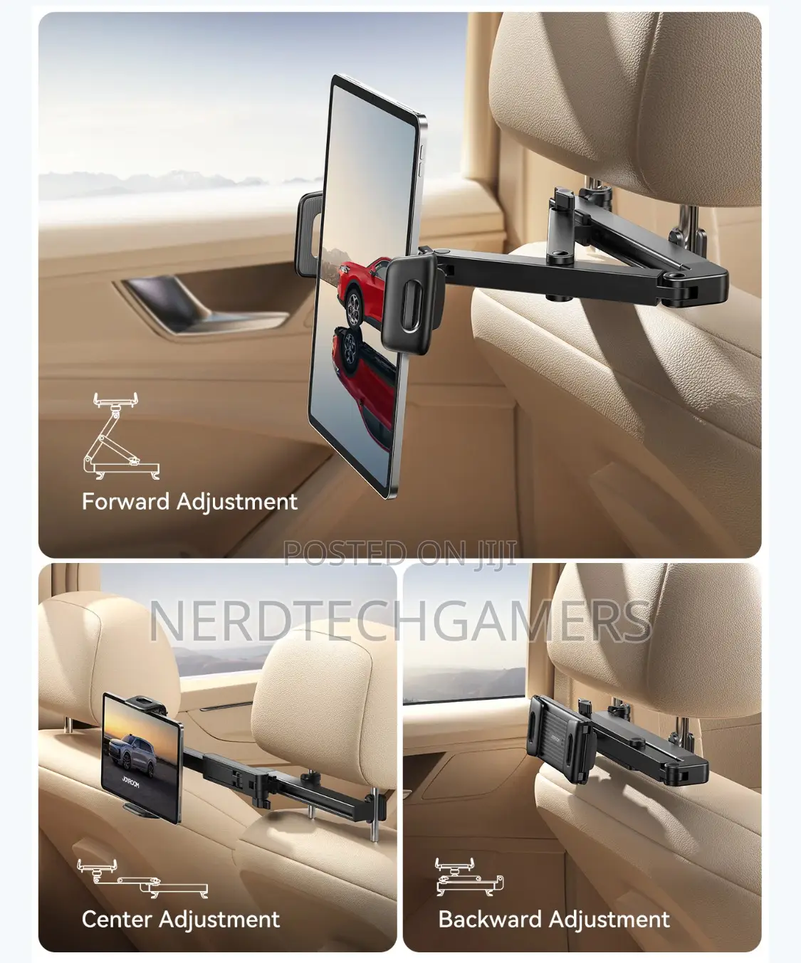 Joyroom Jr-Zs433 Car Tablet Headrest Holder