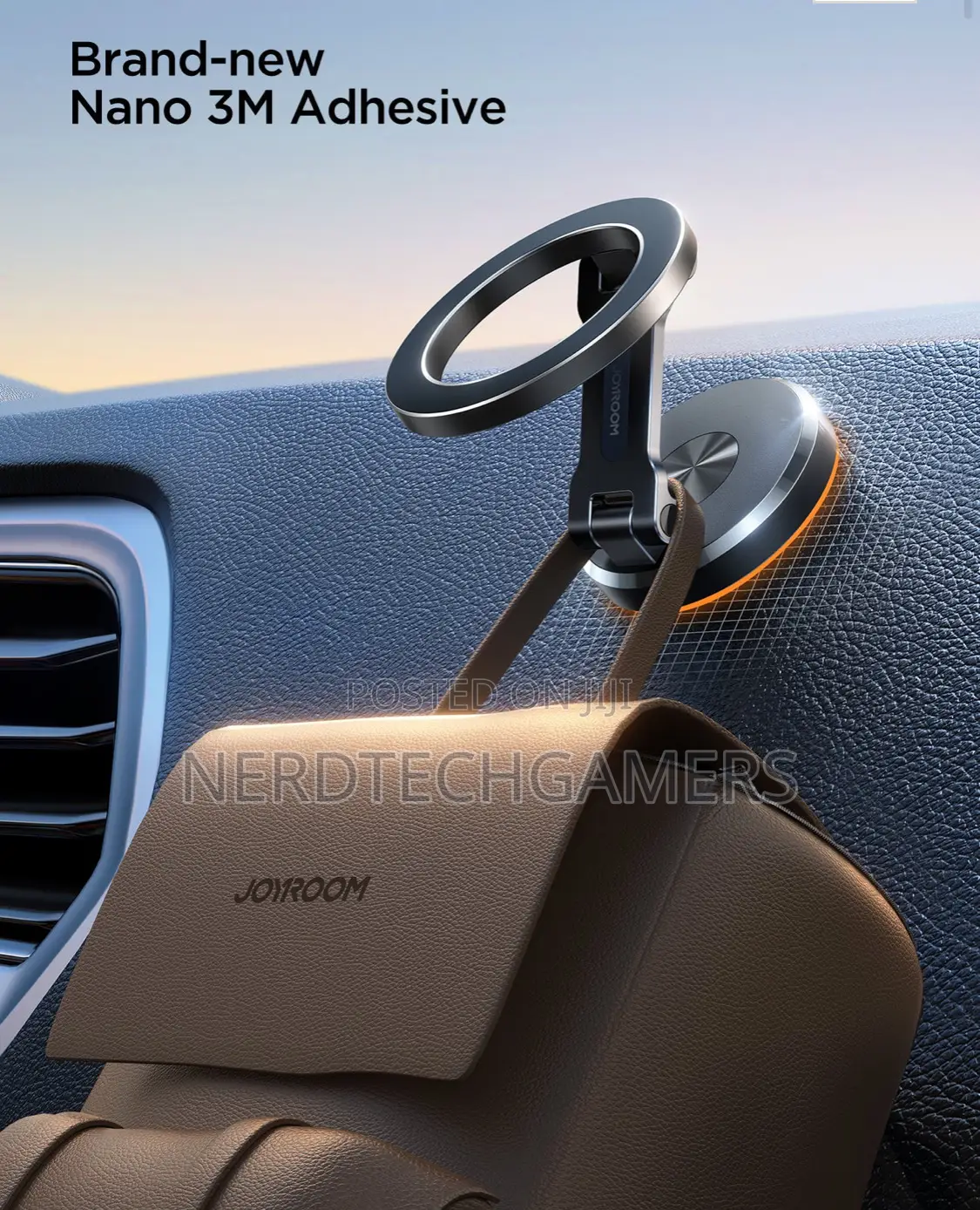 Joyroom Jr-Zs403 Foldable Magnetic Car Phone Mount