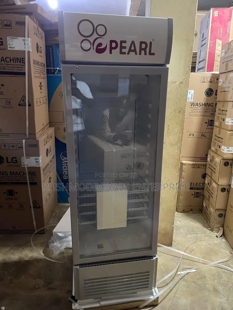 The Pearl 316 Transparent Fridge