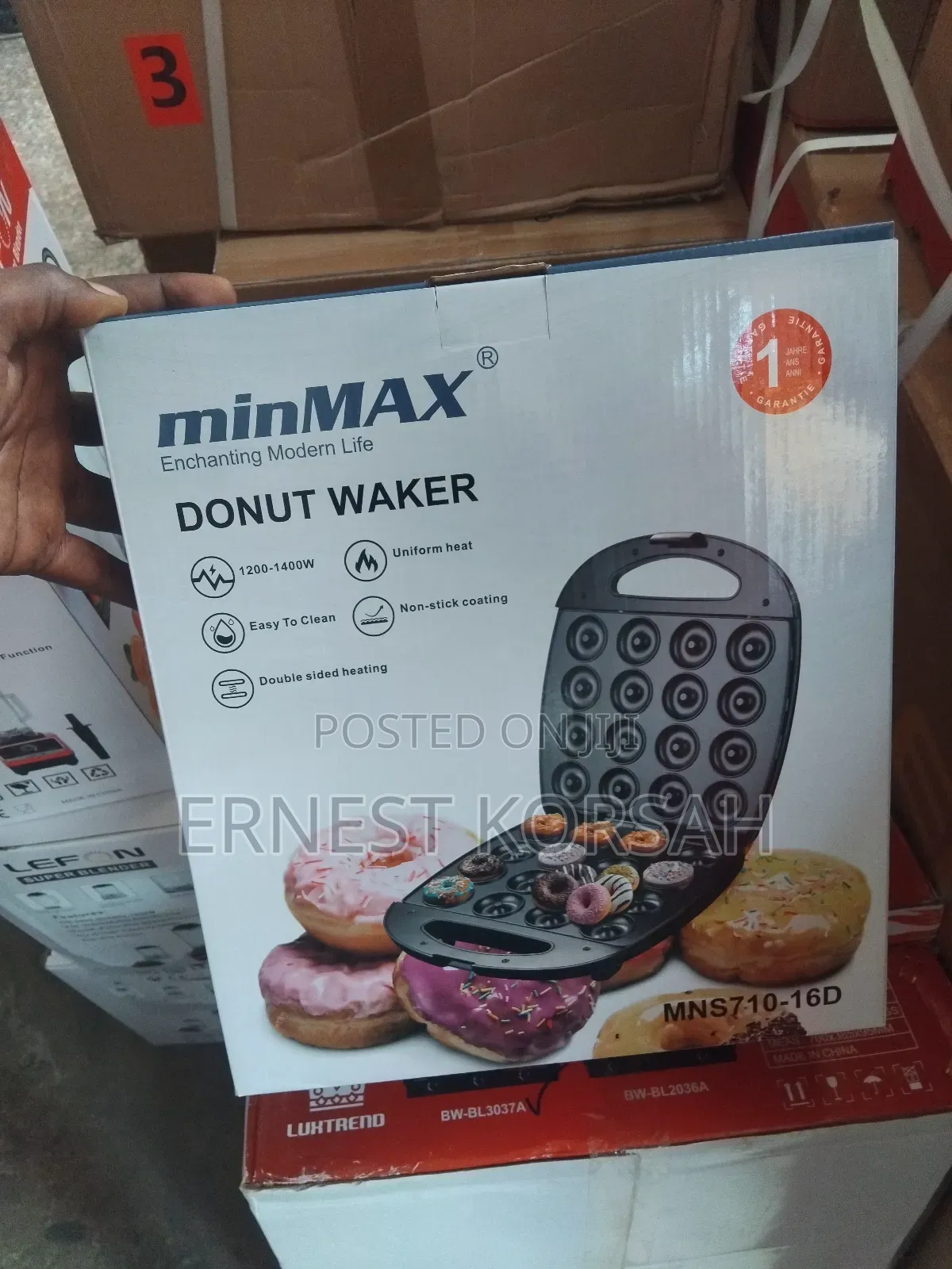 16 Holes Minimax Donut Maker