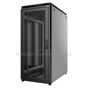 18u 800x1000 Deep Server Floor Cabinet Flat Pack Black