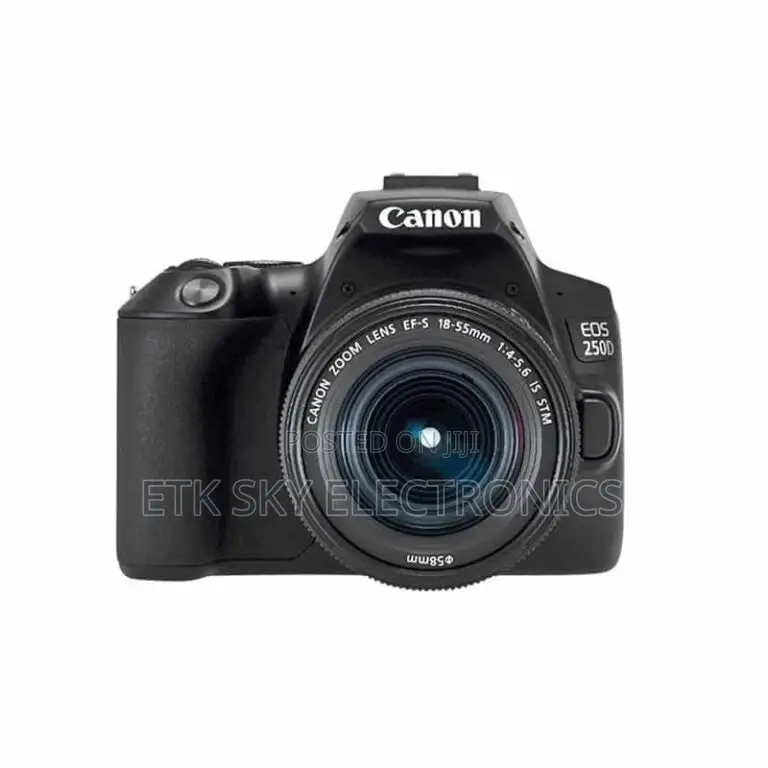 Canon DSLR Camera Eos-250d 18-55 Kit 24.1mp Wifi