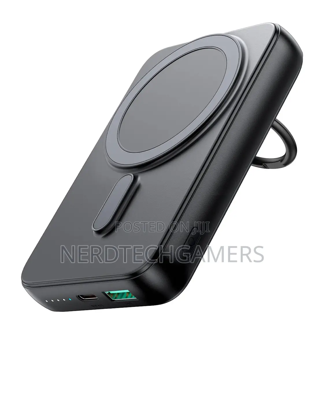 Joyroom Jr-W050 20w Magnetic Ring Holder Wireless Charging Power Bank