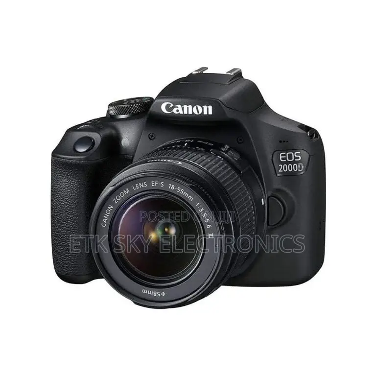 Canon Eos 2000d-Wifi 24.1 Mp 3.0 Screen + Lens 18-55