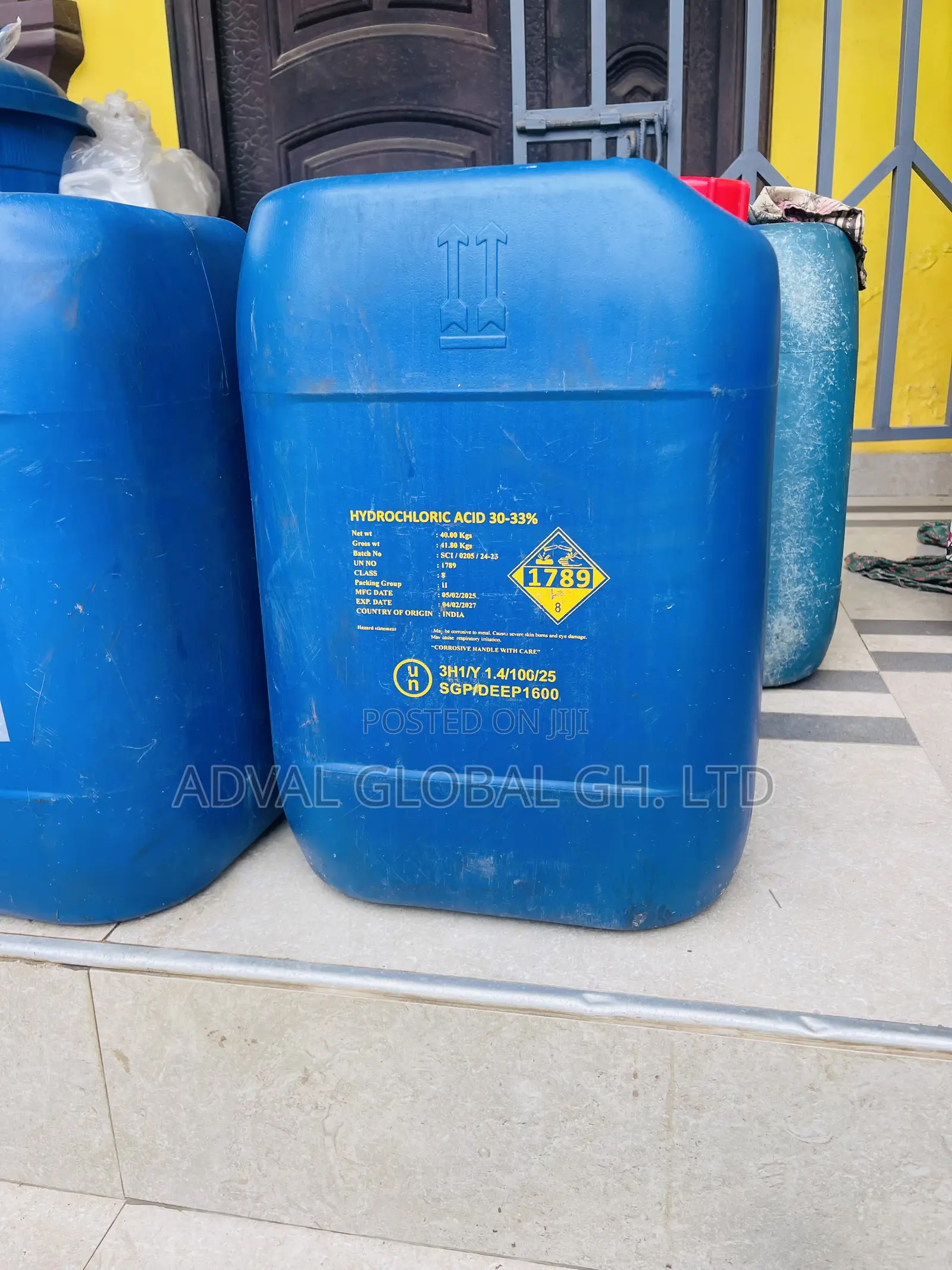 Acid Hydrochloric (40kg)