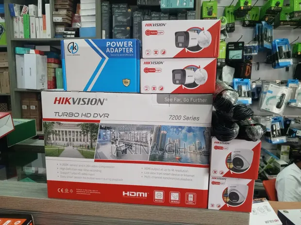 Hikvision 4ch Color With Audio CCTV Complete Kit 2