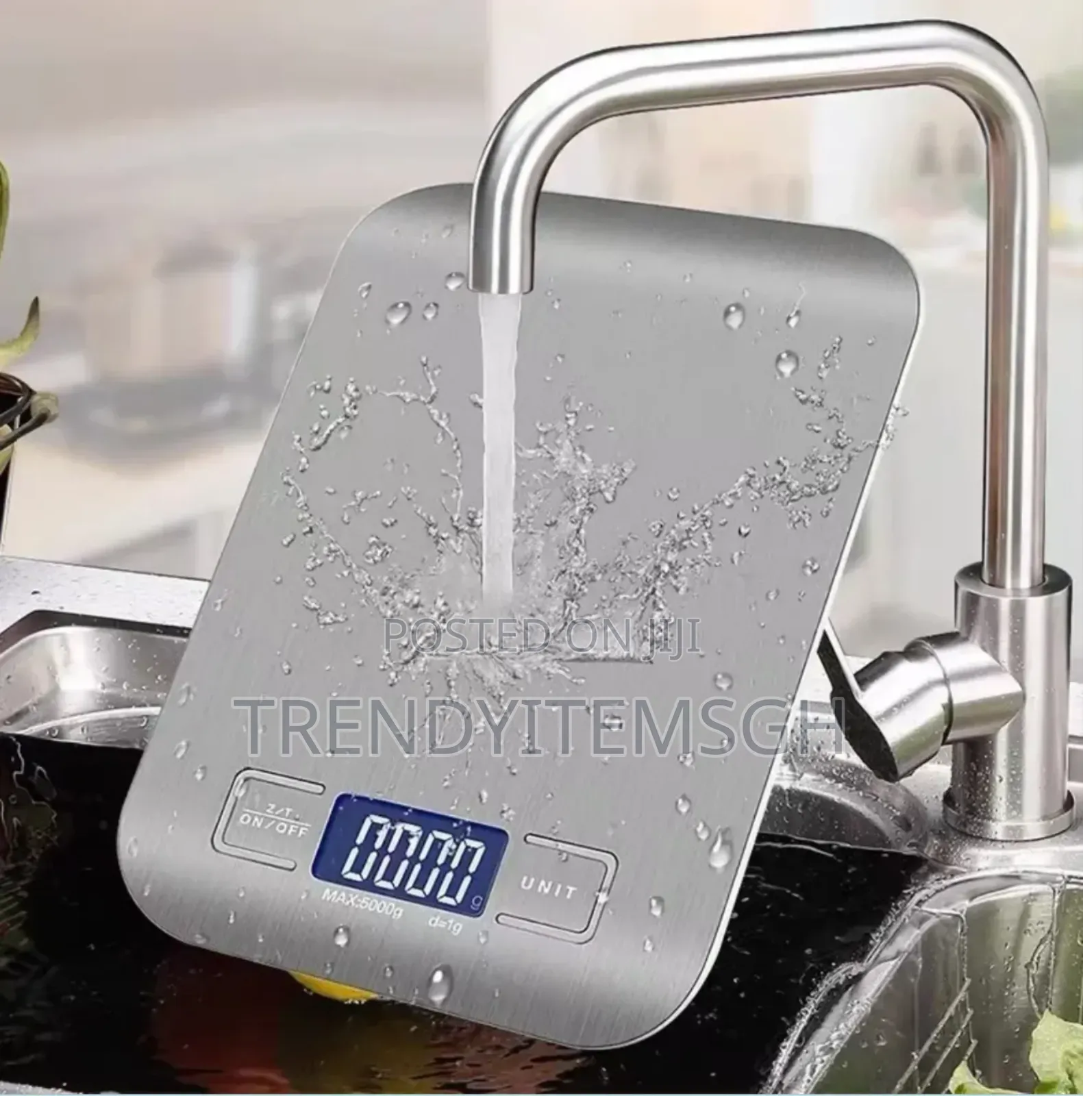 10kg Household Stainless Steel Digital Kitchen Scale