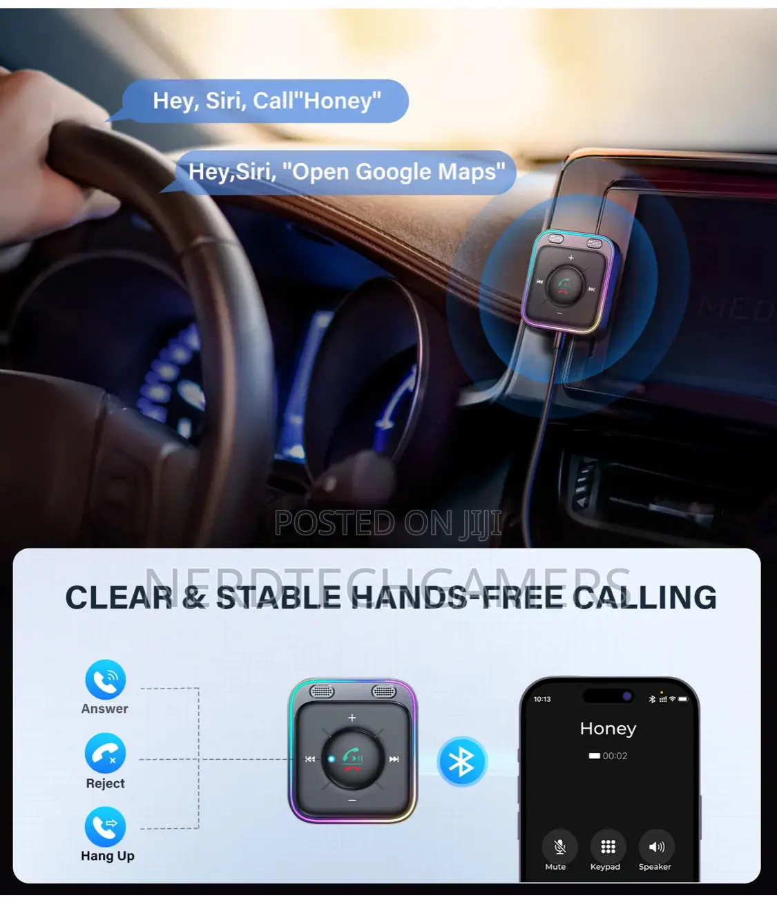 Joyroom 81w Bluetooth 5.4 Fm Transmitter Car Adapter Pd Qc 3.0 Usb C