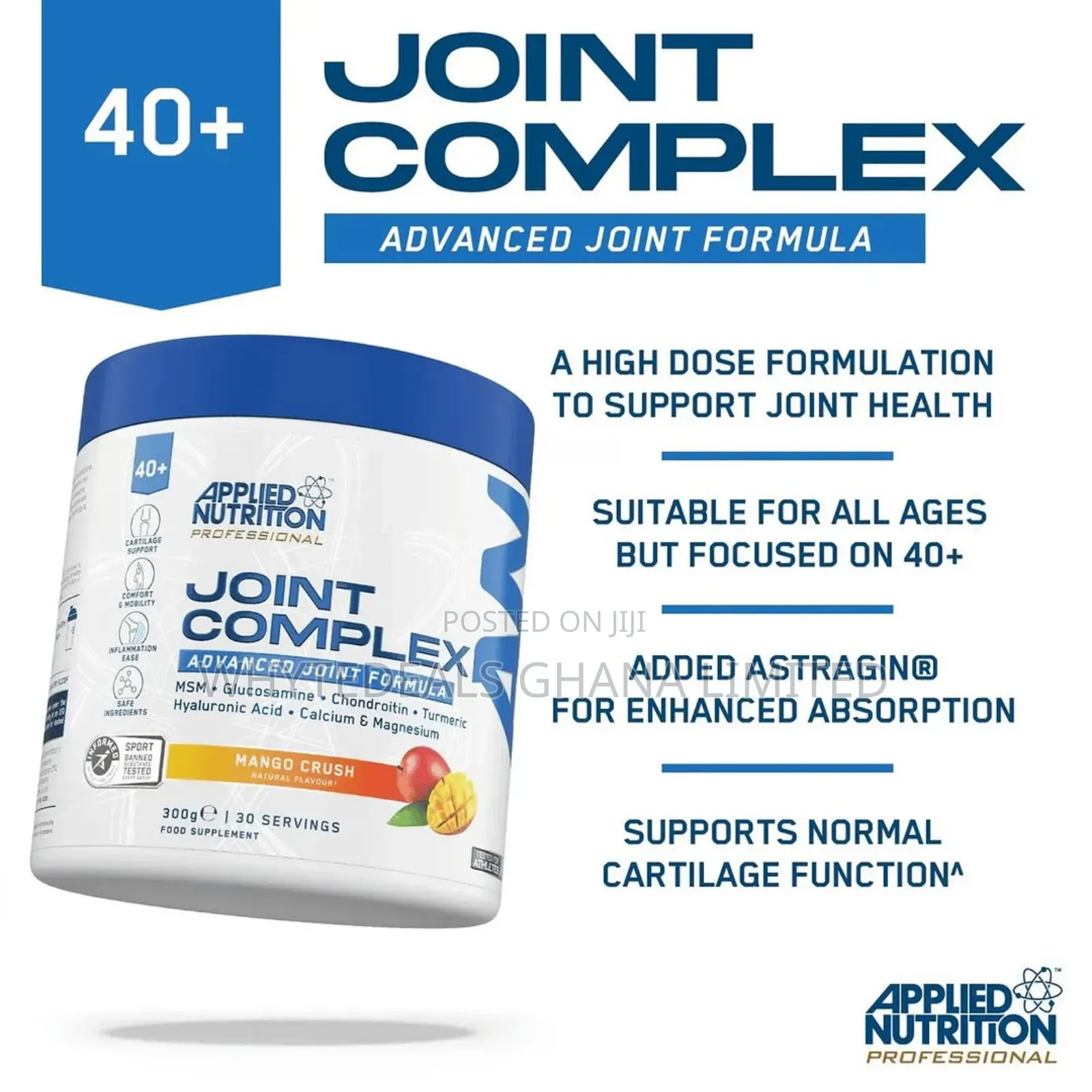 No More Joint Pain| An Joint Advanced Complex|Glucosamine|Chondroitin