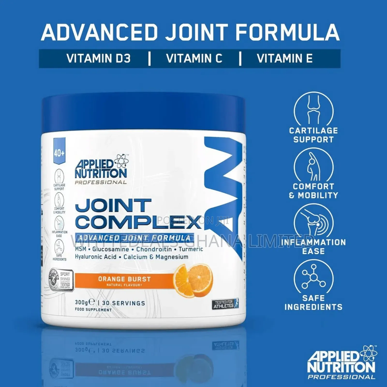 No More Joint Pain| An Joint Advanced Complex|Glucosamine|Chondroitin