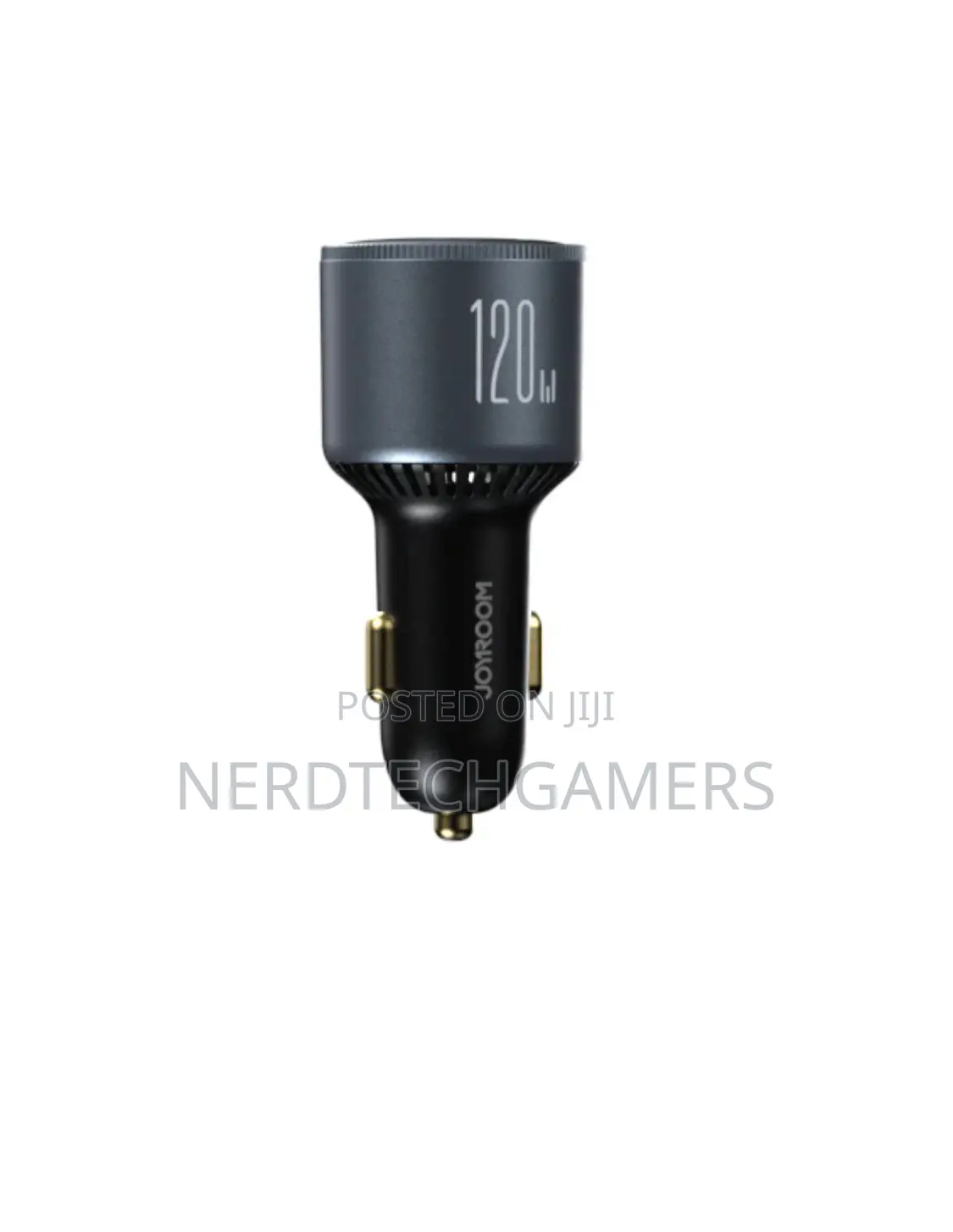 Joyroom Jr-Ccn07 120w 3-Port (2pd+1qc3.0) Car Charger