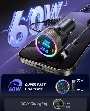 Joyroom Jr-Ccb02 60w Car Wireless Fm Transmitter