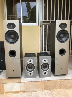 Athena as-F1-1 Tower + Polk Audio Speakers