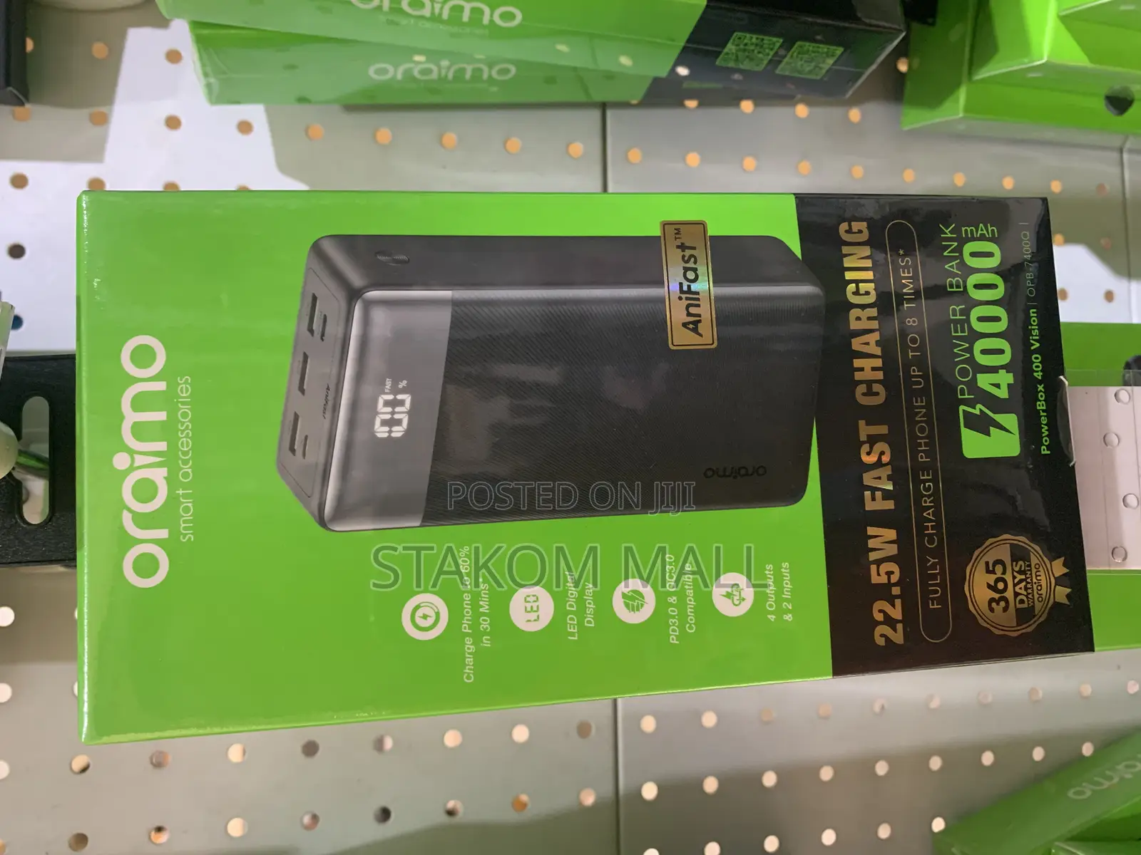 Oraimo Power Bank - 40000mah