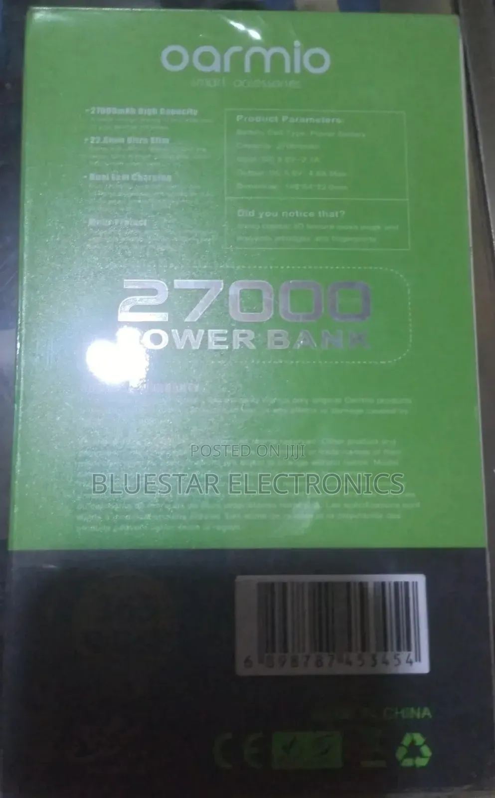 Oarmio 27000 Mah Powerbank