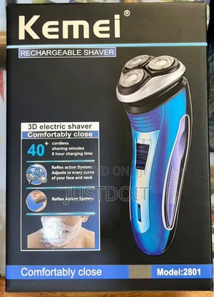 Kemei 3 Head Rechargeable Electric Shaver