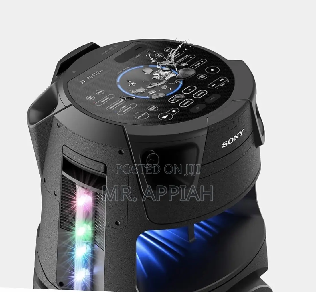 Original Sony MHC-V73d Wireless Bluetooth Party Speaker (Black)