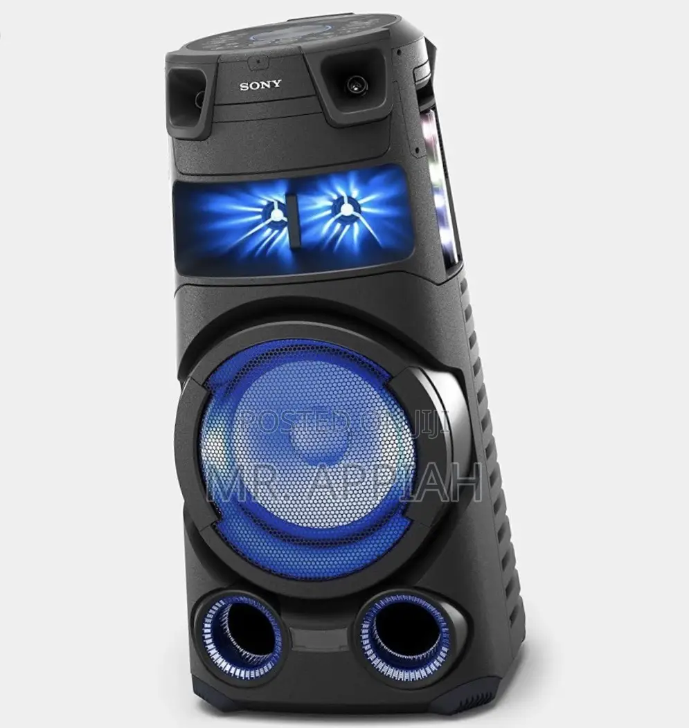 Original Sony MHC-V73d Wireless Bluetooth Party Speaker (Black)