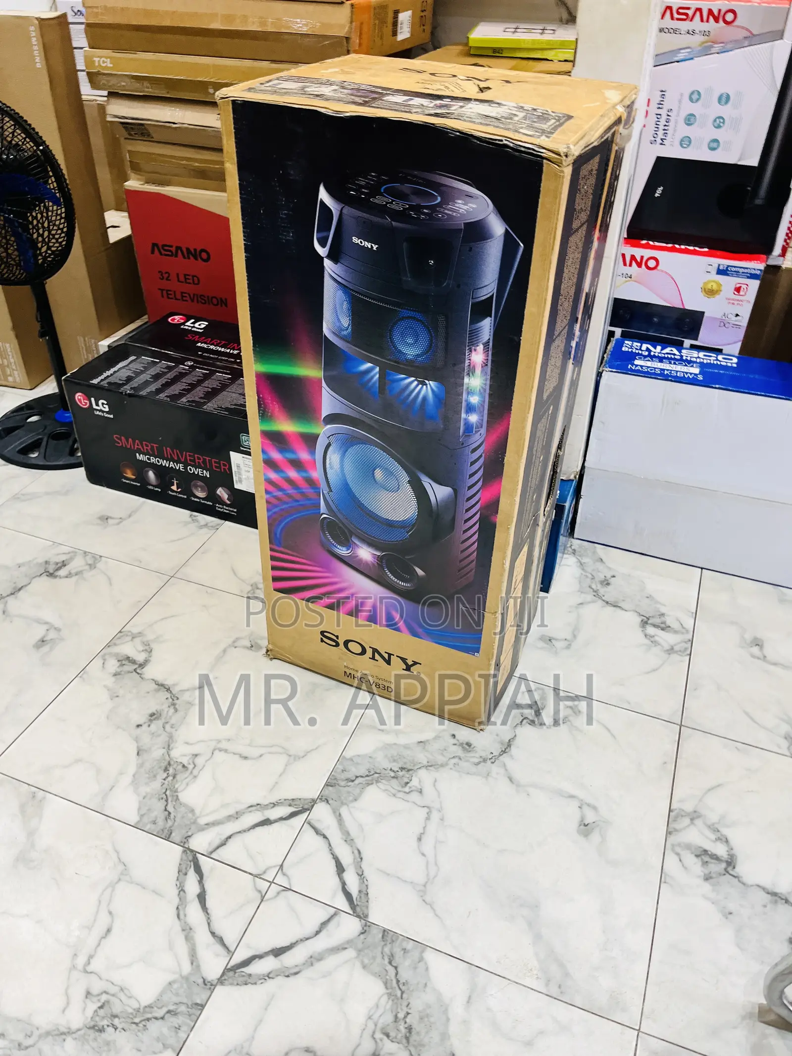 Classic Design Sony MHC-V73d/Mi High Power Audio System(Black)