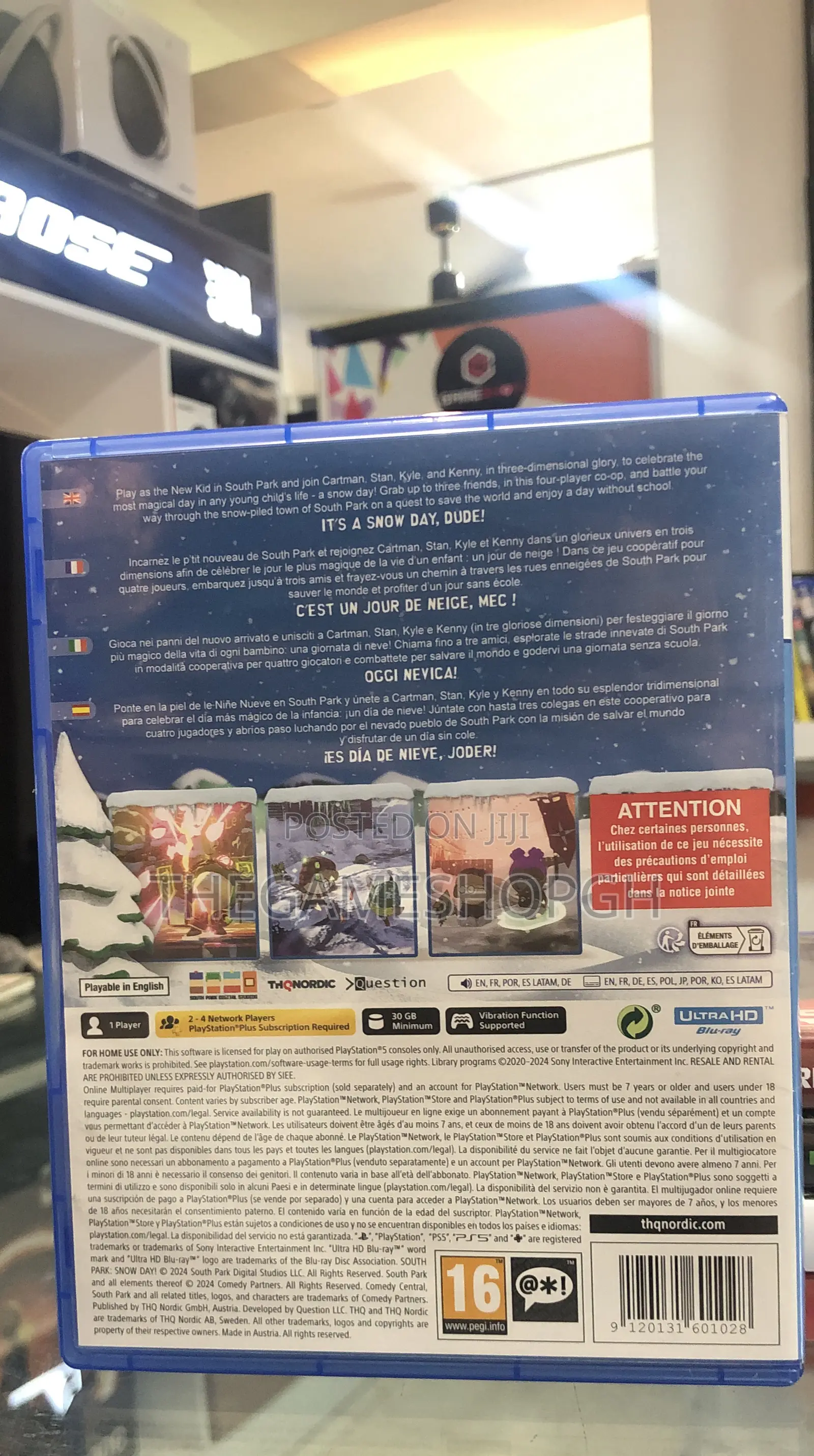 South Park Snow Day Ps5