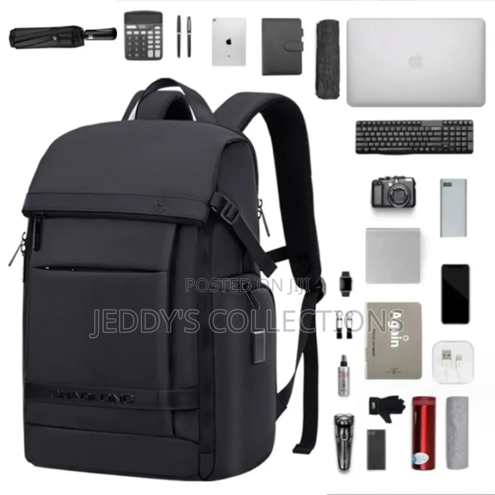 Unisex Waterproof Laptop Backpack Fashion With Smooth Texture