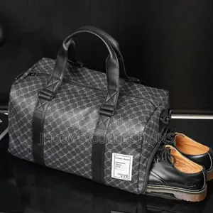 Simple Classic Style Duffle Bag With Strap and a Shoe Storage