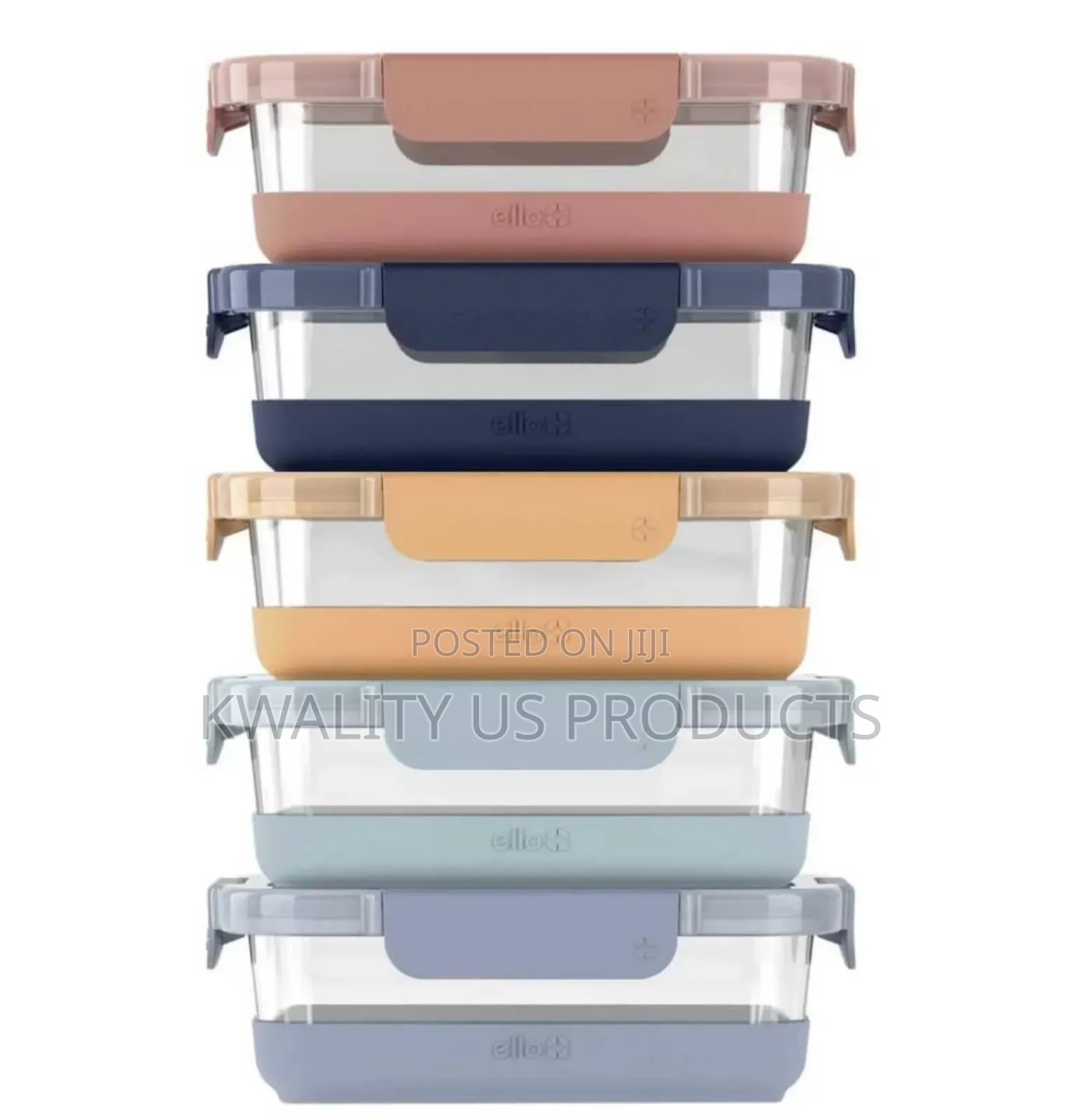 Ello Glass Meal Prep - 10 Piece Set