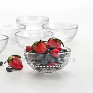 Fortessa Jupiter Glass Bowls Set - 6 Piece