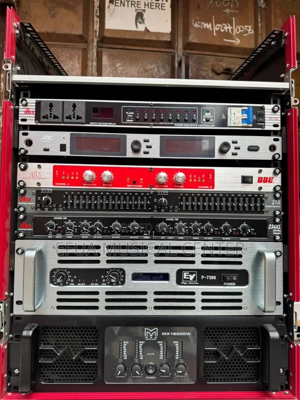 Full Set of Amplifier Rack
