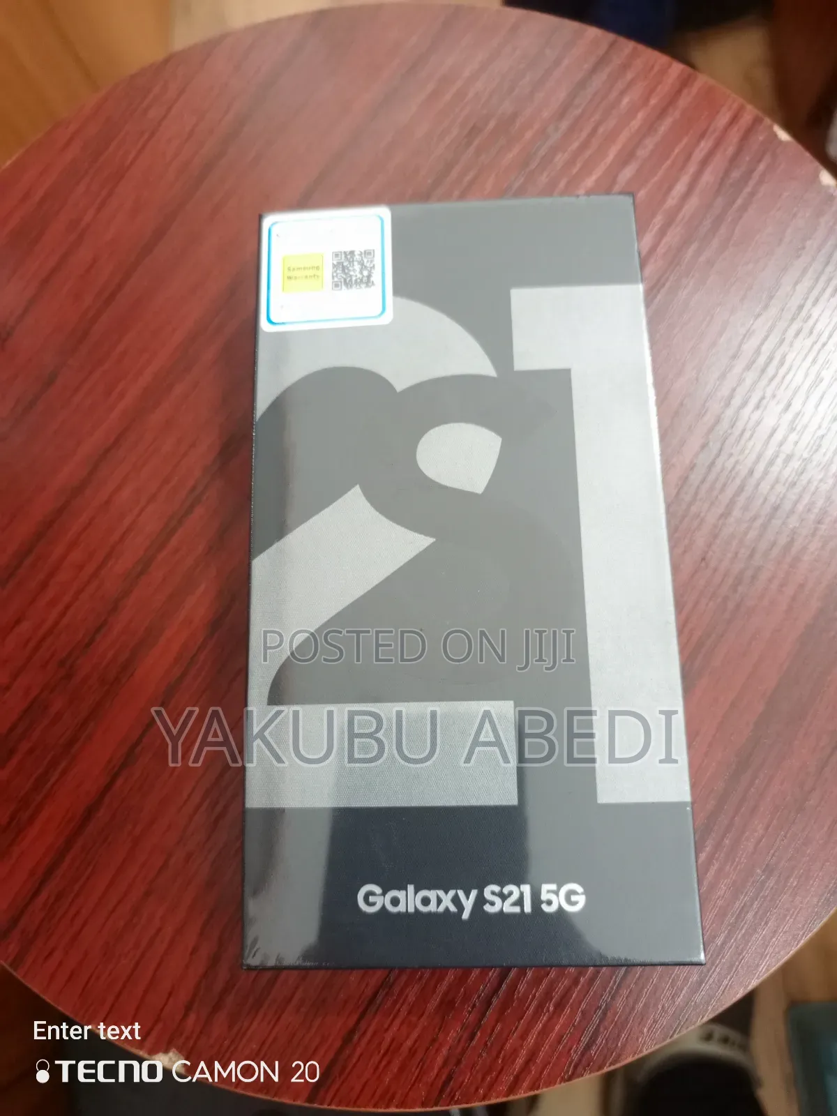 New Samsung Galaxy S21 5G 256 GB Black